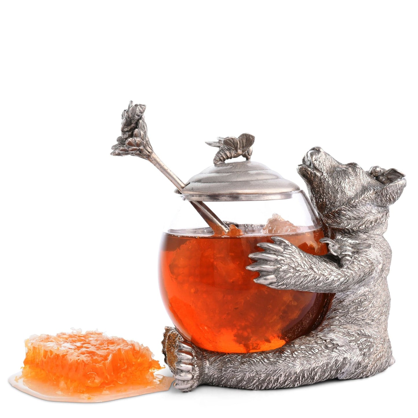 Honey Pot - Pewter Big Bear