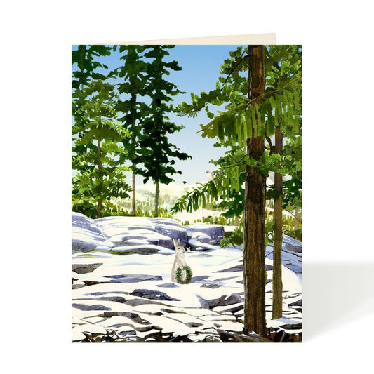 Card - Holiday - Bunny Slope