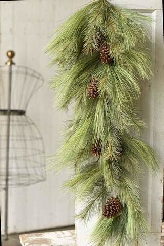 Drop - Pine Mixed Needle 48"