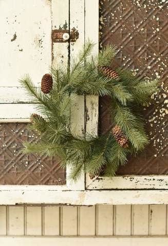 Candle Ring - Woodford Pine 18" (6.5" Inner Ring)