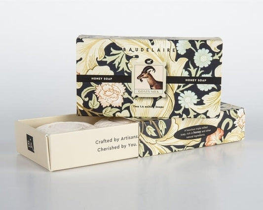 Soap - Honey Goat's Milk Box of 2 (1.4 oz)