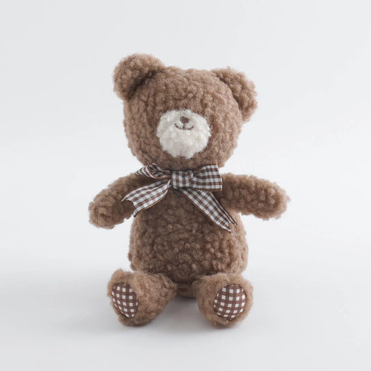 Dog Toy - Brown Plush Bear