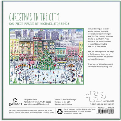 Puzzle - Christmas in the City (1000 pieces)