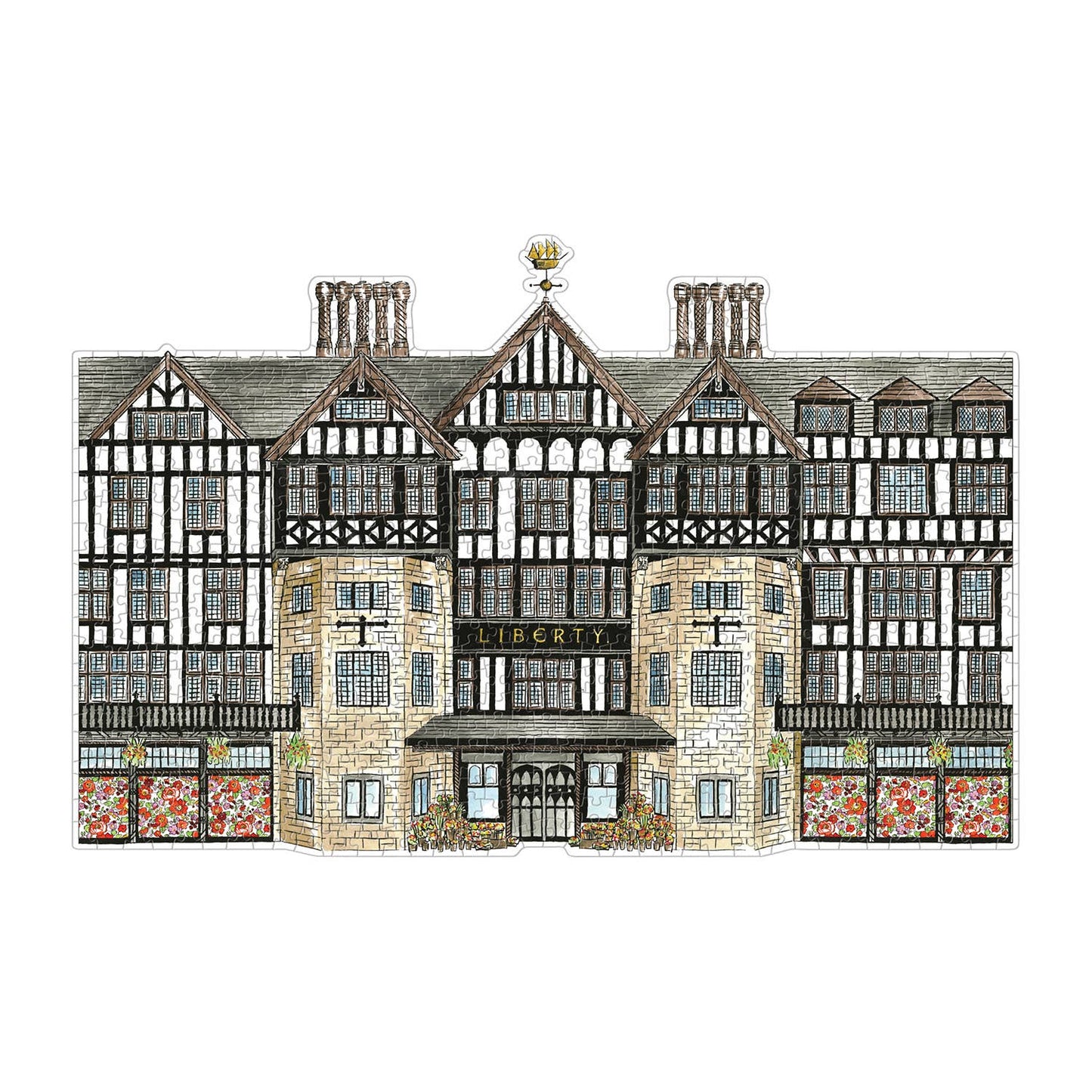 Puzzle - Liberty Tudor Building (750 pieces)