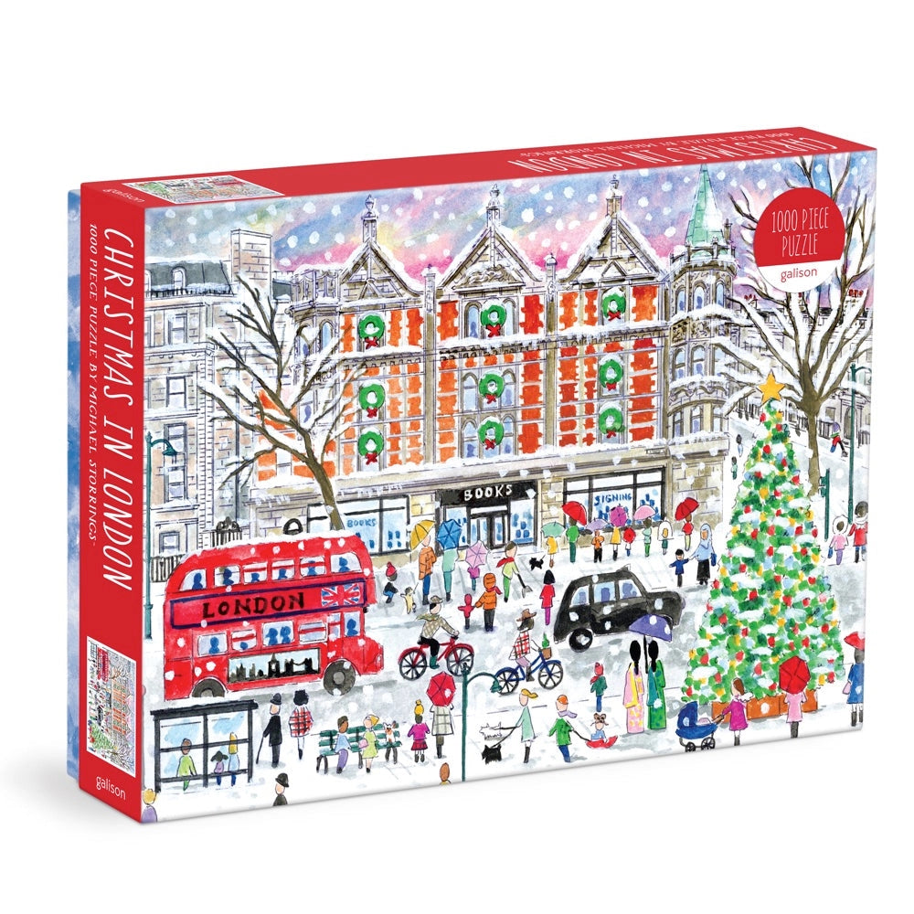 Puzzle - Christmas in London (1000 pieces)