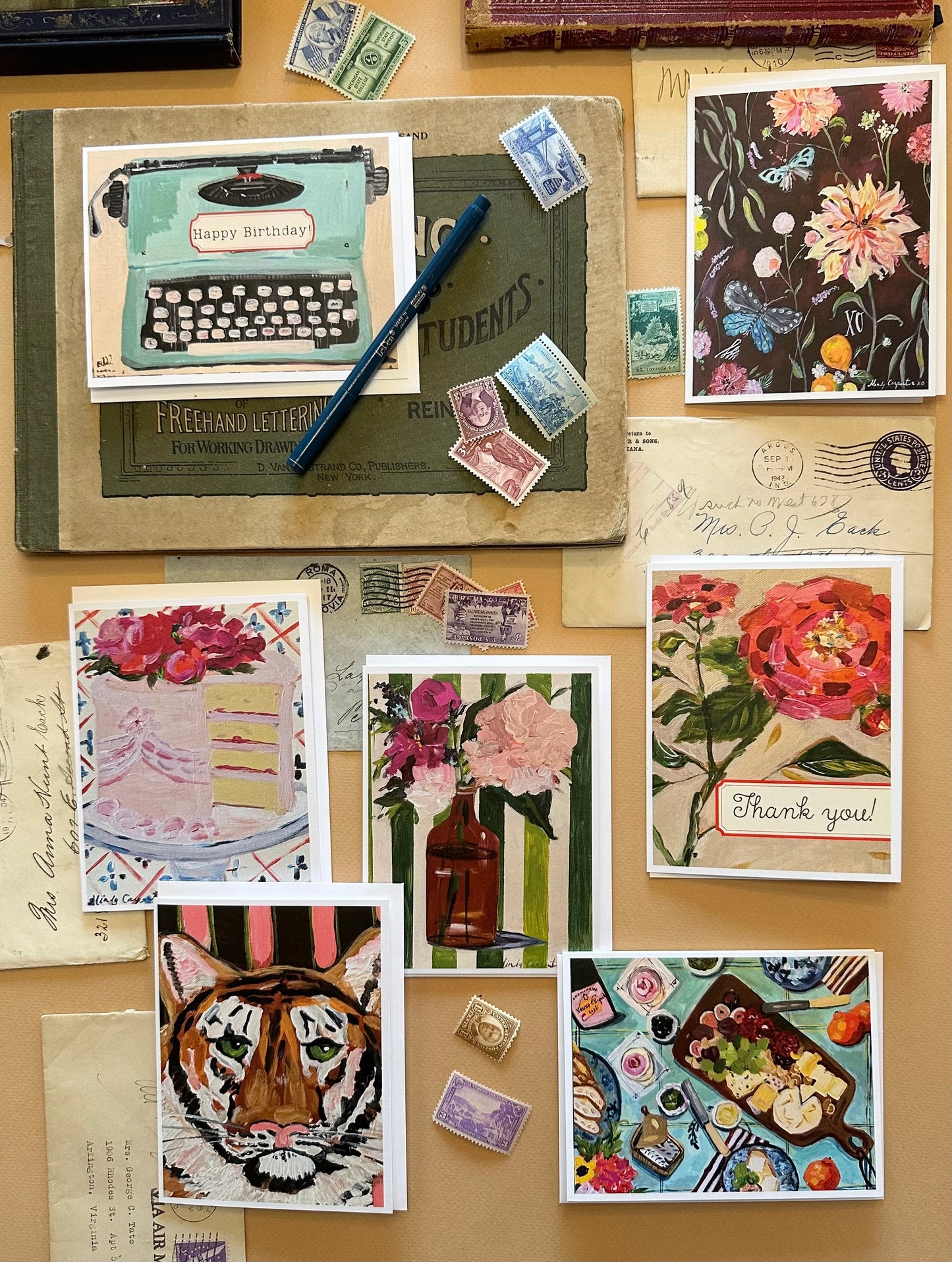 Card - Everyday - Peony Pink Cake