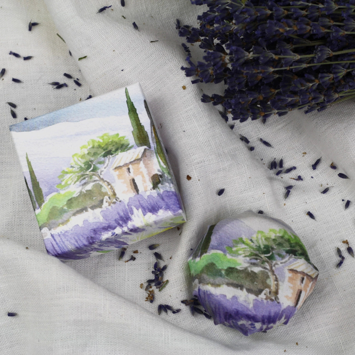 Lavender Soap from Provence - Cabanon Box