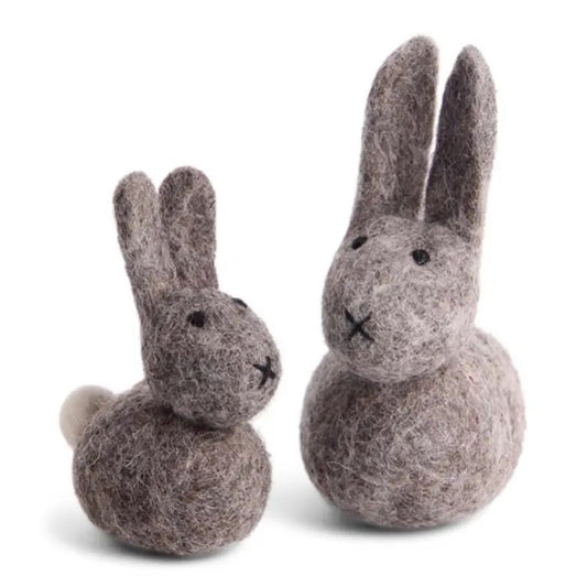 Ornament - Bunny Grey (set of 2)