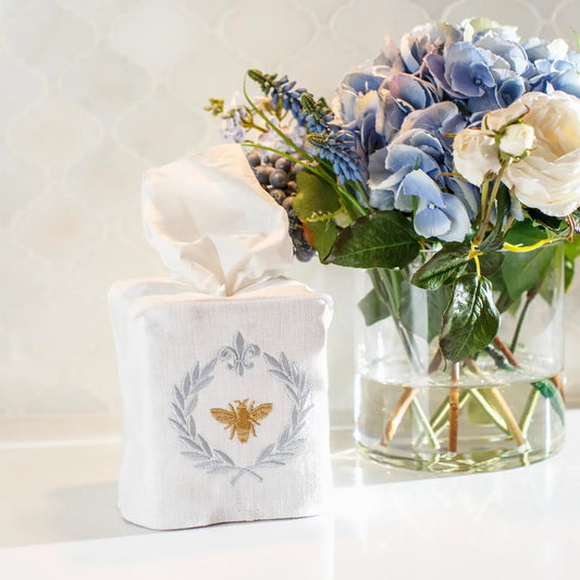 Tissue Box Cover - Italian Bee