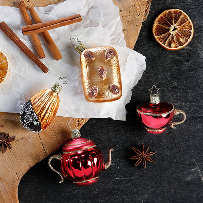 Ornament - Madeleine Chocolate Dip 2.8"