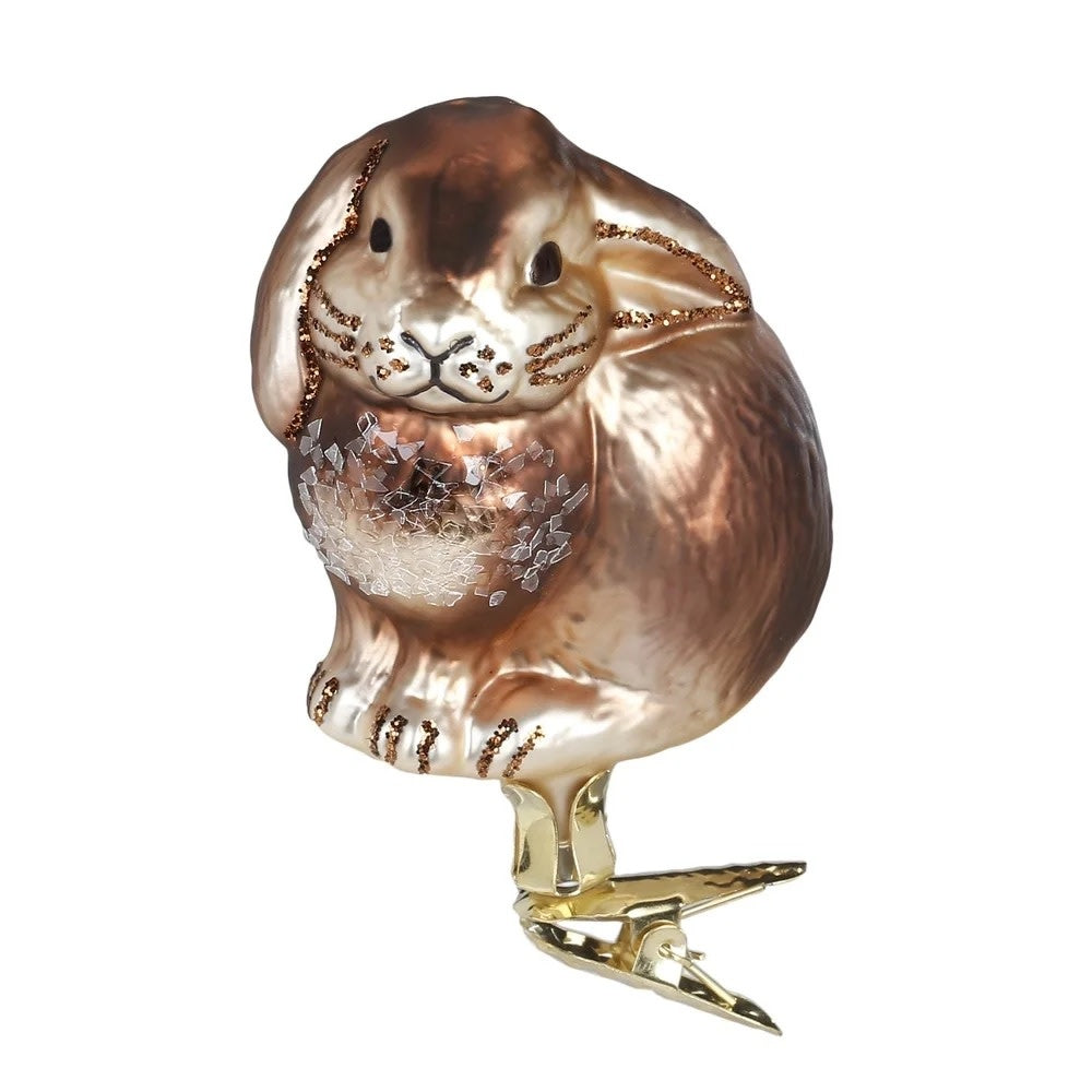 Ornament - Resting Rabbit 3.4”