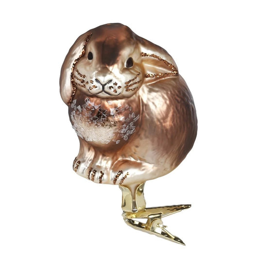 Ornament - Resting Rabbit 3.4”