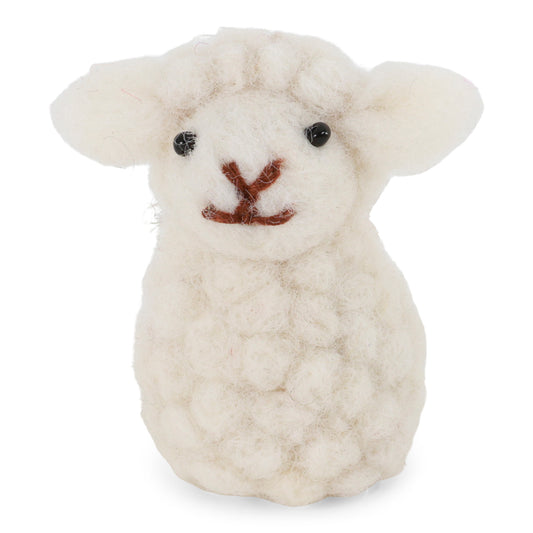 Ornament - Sheep - White - Small