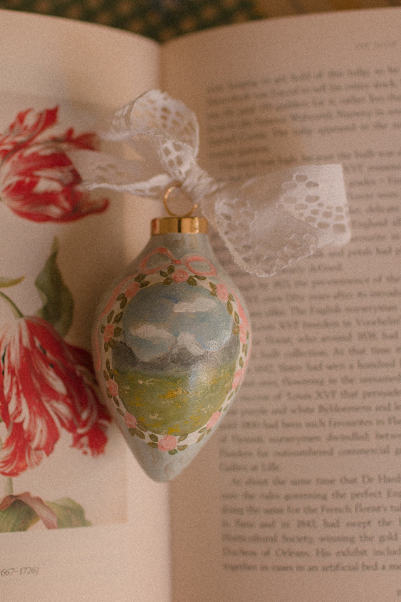 Sarah Maggie Hand Painted Ornament - Sound of Music