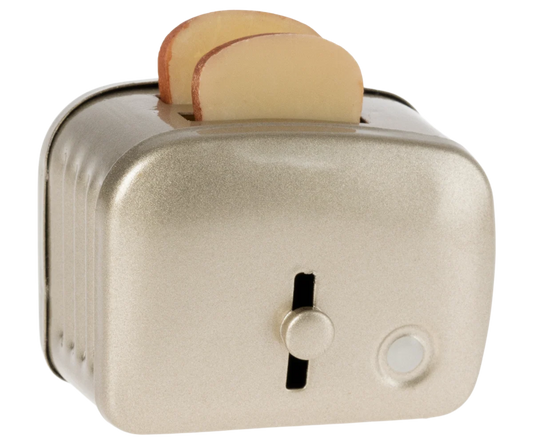 Toaster and Bread - Silver (Miniature)