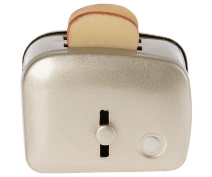 Toaster and Bread - Silver (Miniature)