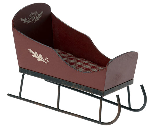 Sleigh - Red (Miniature)