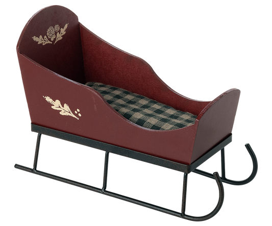 Sleigh - Red (Miniature)
