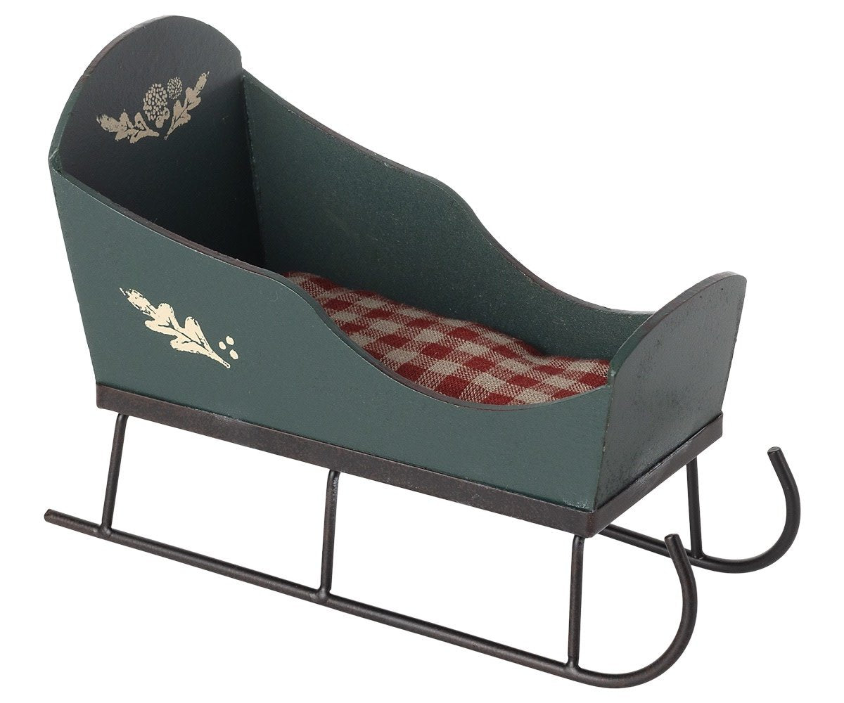 Sleigh - Green (Miniature)