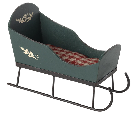 Sleigh - Green (Miniature)