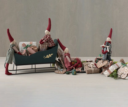 Sleigh - Red (Miniature)