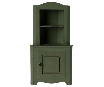 Corner Cabinet - Dark Green (Miniature)