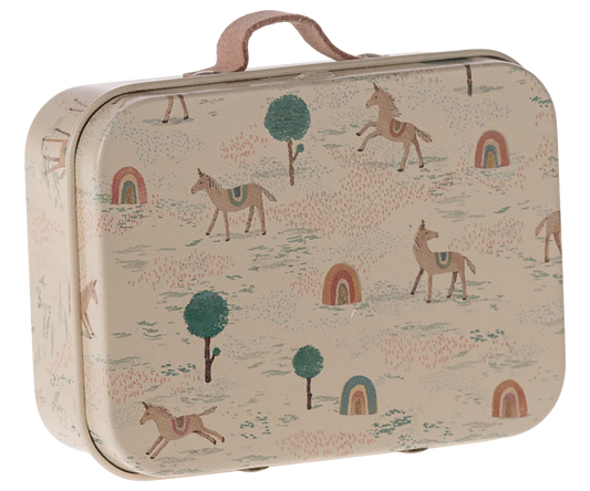 Micro Suitcase - Des licornes