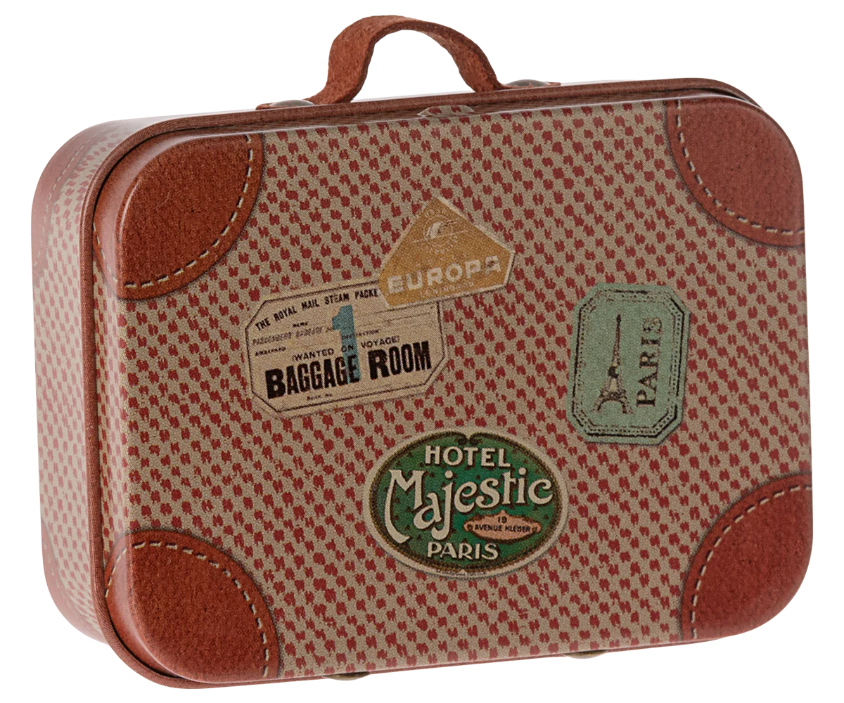 Micro Suitcase - Rose