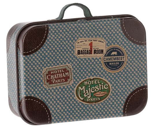 Micro Suitcase - Blue