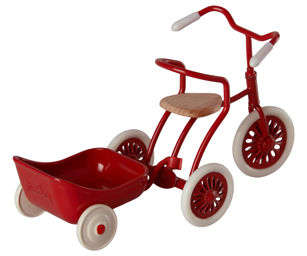 Tricycle Hanger - Mouse Red