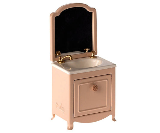Sink with Mirror - Powder & Flower Knob (Mouse)