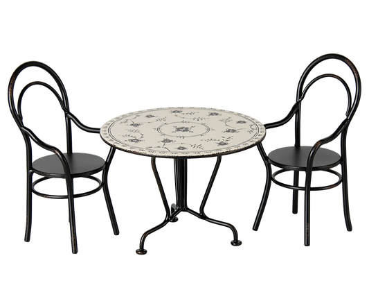 Dining Table & Chairs - Set of 3 (Miniature)