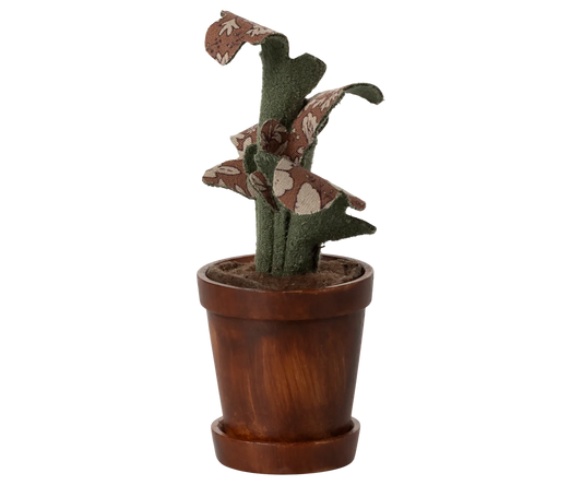Flower Pot with Plant (Miniature)