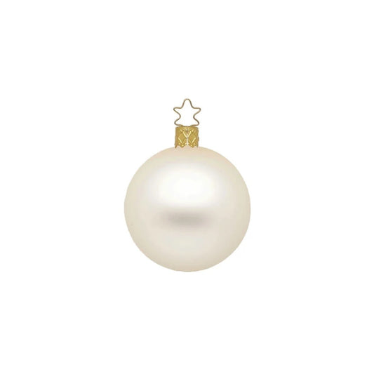 Ornament - Ball Champagne Matt 3.2"