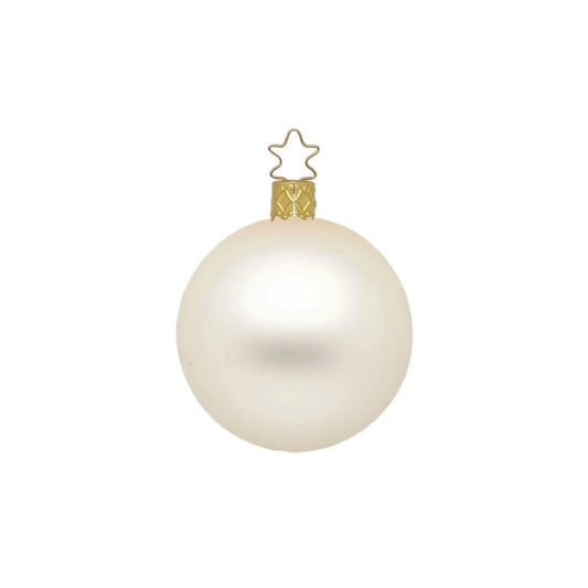 Ornament - Ball Champagne Matt 4"