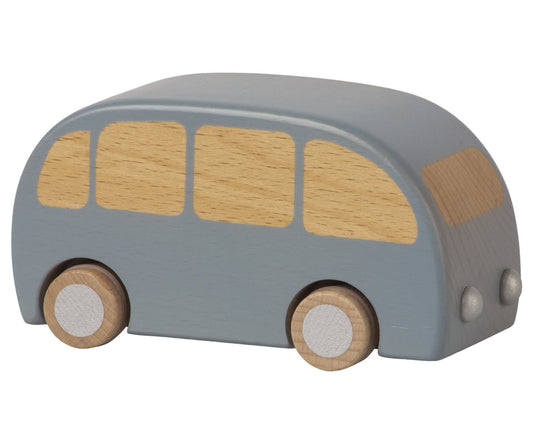 Wooden Bus - Blue