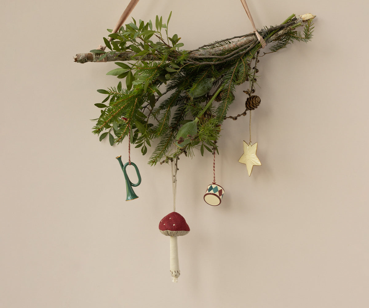 Ornament - Red Mushroom
