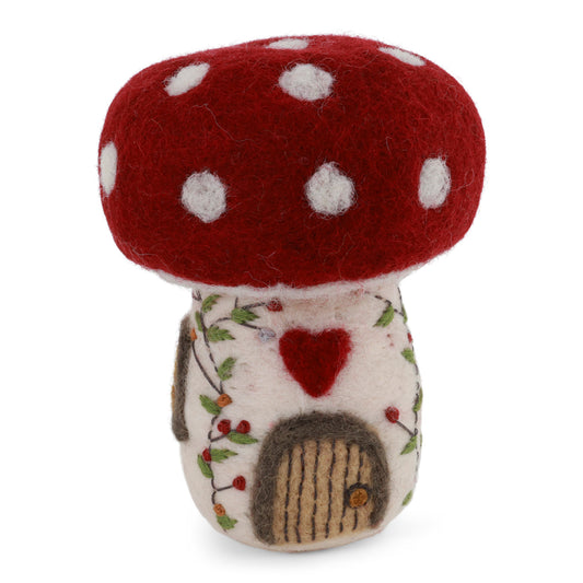 Felt Mushroom House - Medium