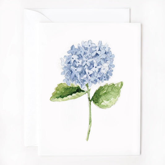 Notecard Set - Hydrangea Stem