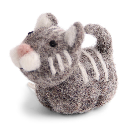 Ornament - Cat - Grey