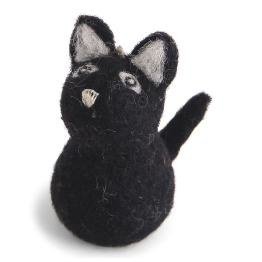 Ornament - Cat - Black - Small