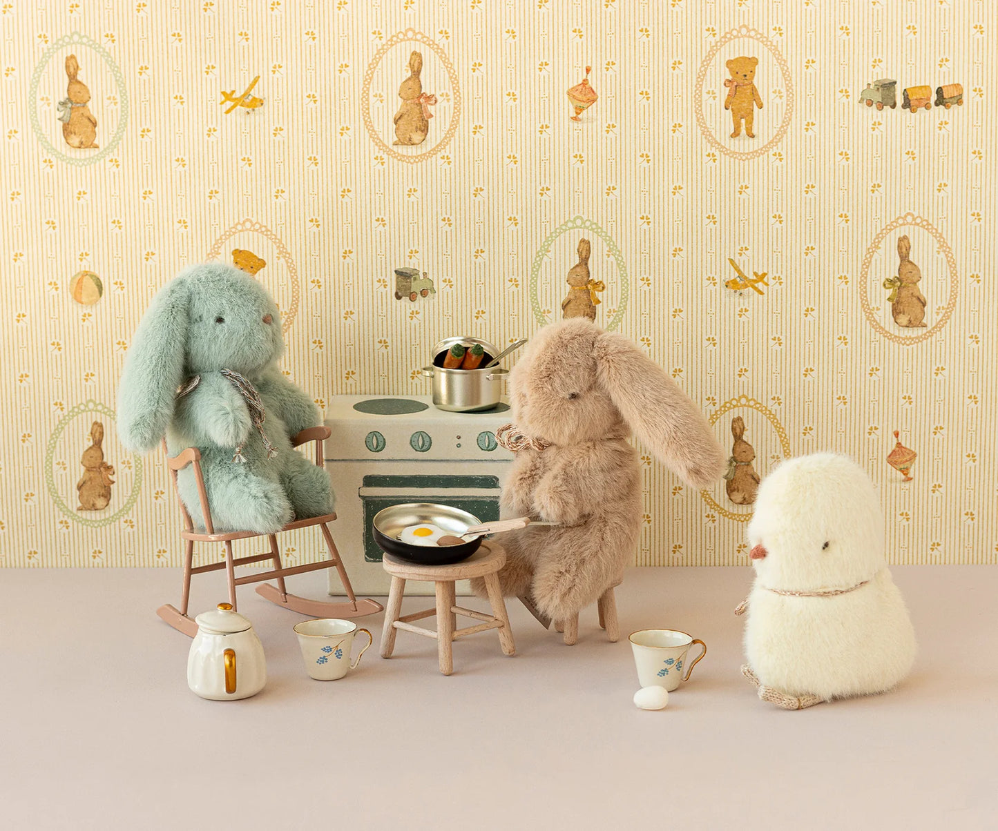 Bunny Plush - Cream Peach - Mini