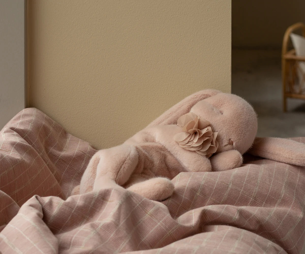 Bunny Sleeping Plush - Powder - Small