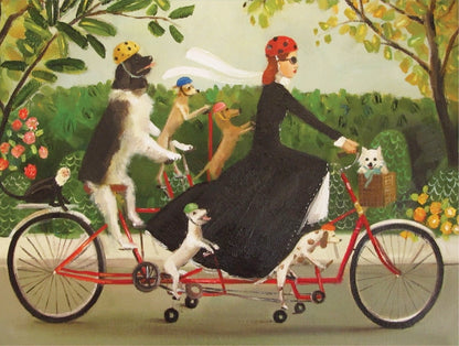 Puzzle - Miss Moon's Bike (1000 pieces)