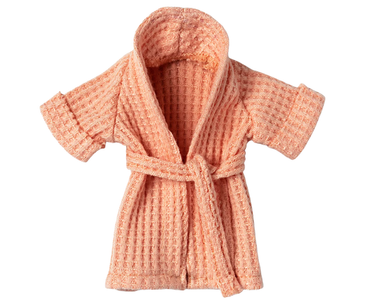 Mouse Clothes - Mum & Dad - Bathrobe Coral