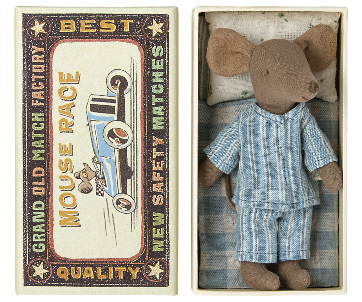 Big Brother Mouse - Matchbox - Blue Stripe