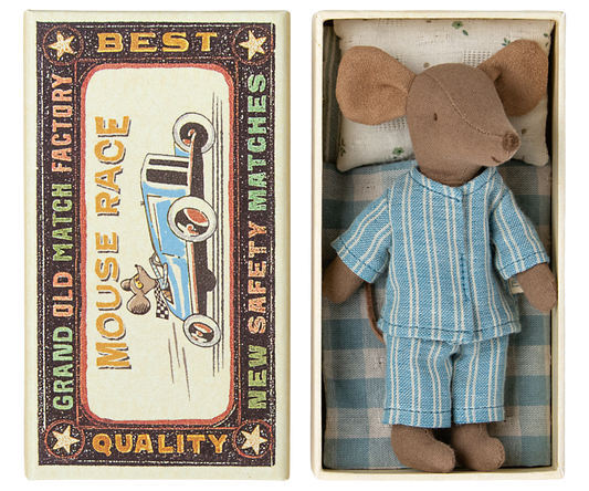 Big Brother Mouse - Matchbox - Blue Stripe