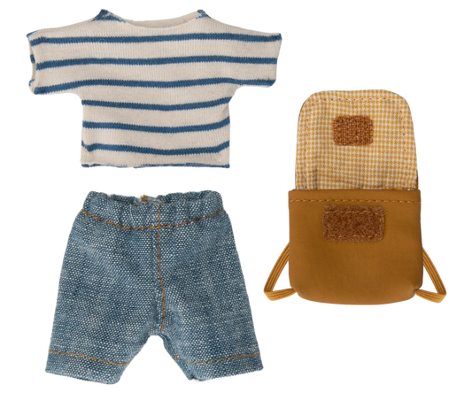 Mouse Clothes - Big Brother - Tricycle Blue