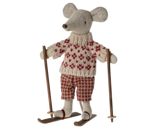 Mum Mouse - Winter with Ski Set