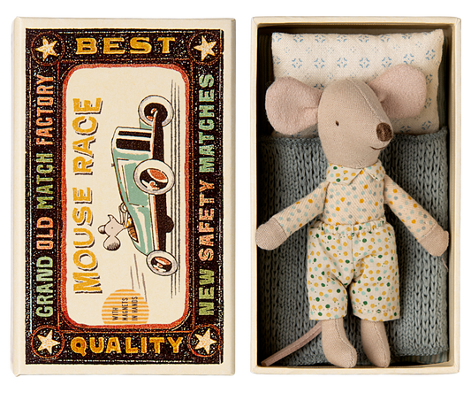 Little Brother Mouse - Matchbox Polka Dot Multi Color